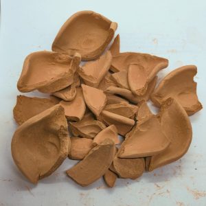 Clay Diya Broken