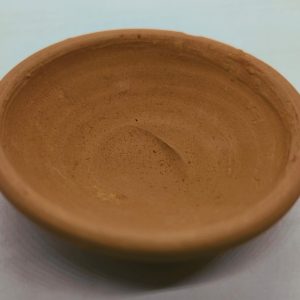 Clay Saucer Broken