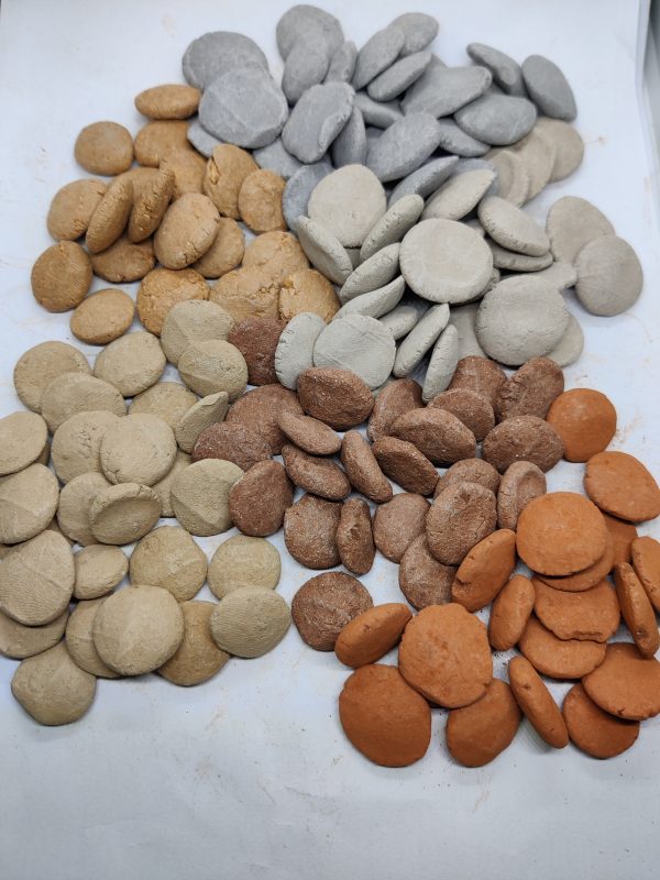 Assorted Clay Coins